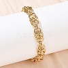 304 Stainless Steel Mesh Chain Bracelets for Women BJEW-Z143-17G-3