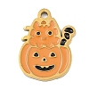 Halloween 304 Stainless Steel Enamel Pendants FIND-I068-01G-05-1