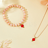120Pcs 20 Color Glass Charms FIND-DC0004-81-4