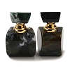 Natural Moss Agate Dropper Perfume Bottles DJEW-H010-02G-04-1