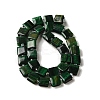 Natural Green Tiger Eye Beads Strands G-L596-A01-B01-3