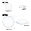6Pcs 2 Style Door Knob Wall Shield Transparent Round Soft Rubber Wall Protector AJEW-OC0002-22-3