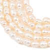 Natural Cultured Freshwater Pearl Beads Strands PEAR-F020-16-4