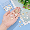32Pcs 4 Style Brass Charms KK-BC0009-53-3