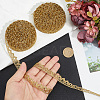 2 Rolls Metallic Yarn Lace Trim OCOR-GF0005-58A-3