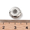 Valentine's Day Brass Micro Pave Clear Cubic Zirconia Beads KK-K361-06P-4