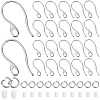 SOFPLATE 200Pcs 304 Stainless Steel Earring Hooks DIY-SP0001-01-1