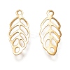 304 Stainless Steel Filigree Charms STAS-H130-14G-2