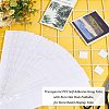 300Pcs Transparent PVC Self Adhesive Hang Tabs CDIS-HY0001-01-5