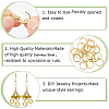 304 Stainless Steel Leverback Earring Findings STAS-SP0001-07A-6