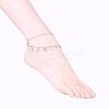 304 Stainless Steel Anklets AJEW-AN00206-4