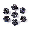 Round Natural Cultured Freshwater Pearl Beads PEAR-N020-10G-1