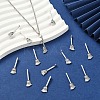 50Pcs Tibetan Style Zinc Alloy Broom Pendants TIBEP-YW0002-15-4