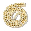 Baking Paint Glass Bead Strands GLAA-H031-01A-03-3