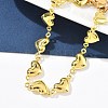 201 Stainless Steel Link Bracelets for Women BJEW-Z103-01G-01-3