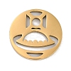 Ion Plating(IP) 304 Stainless Steel Pendants STAS-R135-10G-1