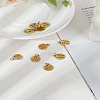 10Pcs 304 Stainless Steel Pendants STAS-LP0003-59G-1