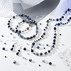 Imitate Austrian Crystal Bicone Glass & Mixed Glass Beads Findings Kits GLAA-GA0002-32-4