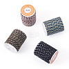 4 Rolls 4 Colors 4-Ply Polycotton Cord with Metallic Thread OCOR-TA0003-06A-2
