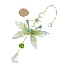 Resin Butterfly Hanging Ornaments HJEW-TA00179-3