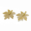 Autumn Theme Iron Pendants IFIN-T006-07G-2