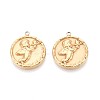 304 Stainless Steel Pendants STAS-N109-191G-1