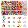 15 Styles Transparent Acrylic Beads TACR-FS0001-49-1