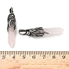 Natural & Synthetic Mixed Gemstone Pendants G-H332-10AS-4