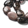 Natural Rhodonite Beads Strands G-P528-M21-01-4