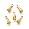 201 Stainless Steel Charms STAS-F311-01G-03-1