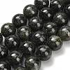 Natural Green Kyanite Beads Strands G-H335-B02-14mm-AB-2