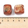 4Pcs 4 Styles Natural Red Jasper Display Decorations G-F786-03A-03-3