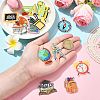 28Pcs 14 Styles Teachers' Day Double-sided Printed Acrylic Pendants OACR-CJ0002-13-4