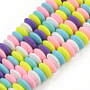 Handmade Polymer Clay Beads Strands CLAY-N008-064-A18-1