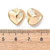Brass Micro Pave Clear Cubic Zirconia Pendants KK-Z142-03G-3