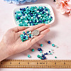 Baking Paint Pearlized Glass Pearl Round Beads HY-CW0001-01-6