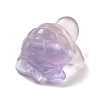 Natural Fluorite Carved Healing Tortoise Figurines WG28275-01-3