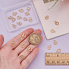 24Pcs Brass Pendants KK-WR0001-75-3