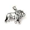 304 Stainless Steel Pendants STAS-E058-18AS-1