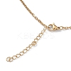 Ion Plating(IP) 304 Stainless Steel Cable Chain Necklace for Men Women STAS-B039-05G-3