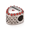 12Pcs 12 Style 304 Stainless Steel European Beads Sets STAS-F278-29P-4