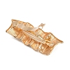 Alloy with Iron Clip Hair Barrettes PHAR-G014-05A-G-3