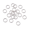 Non-Tarnish 304 Stainless Steel Open Jump Rings STAS-C040-01C-P-1