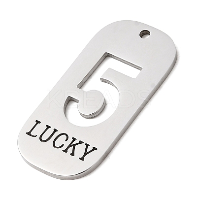 304 Stainless Steel Pendants STAS-D200-02F-P-1