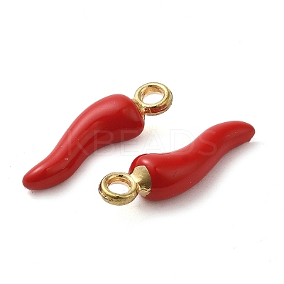 Alloy Enamel Pendants ENAM-Q507-14G-1