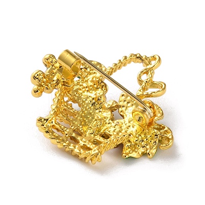 Fashion Golden Zinc Alloy Enamel Pins LS-JEWB-D068-01G-03-1