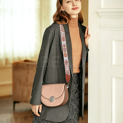 Ethnic Style Polyester Adjustable Bag Straps DIY-WH0449-62A-1