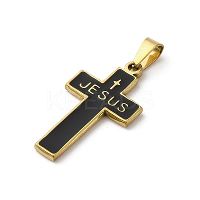201 Stainless Steel Pendants STAS-C130-01D-G-1