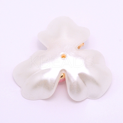 ABS Imitation Pearl Cabochons Accessories FIND-TAC0001-15A-1