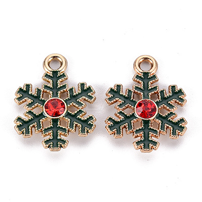 Eco-Friendly Alloy Enamel Pendants LS-ENAM-T011-67-NR-1